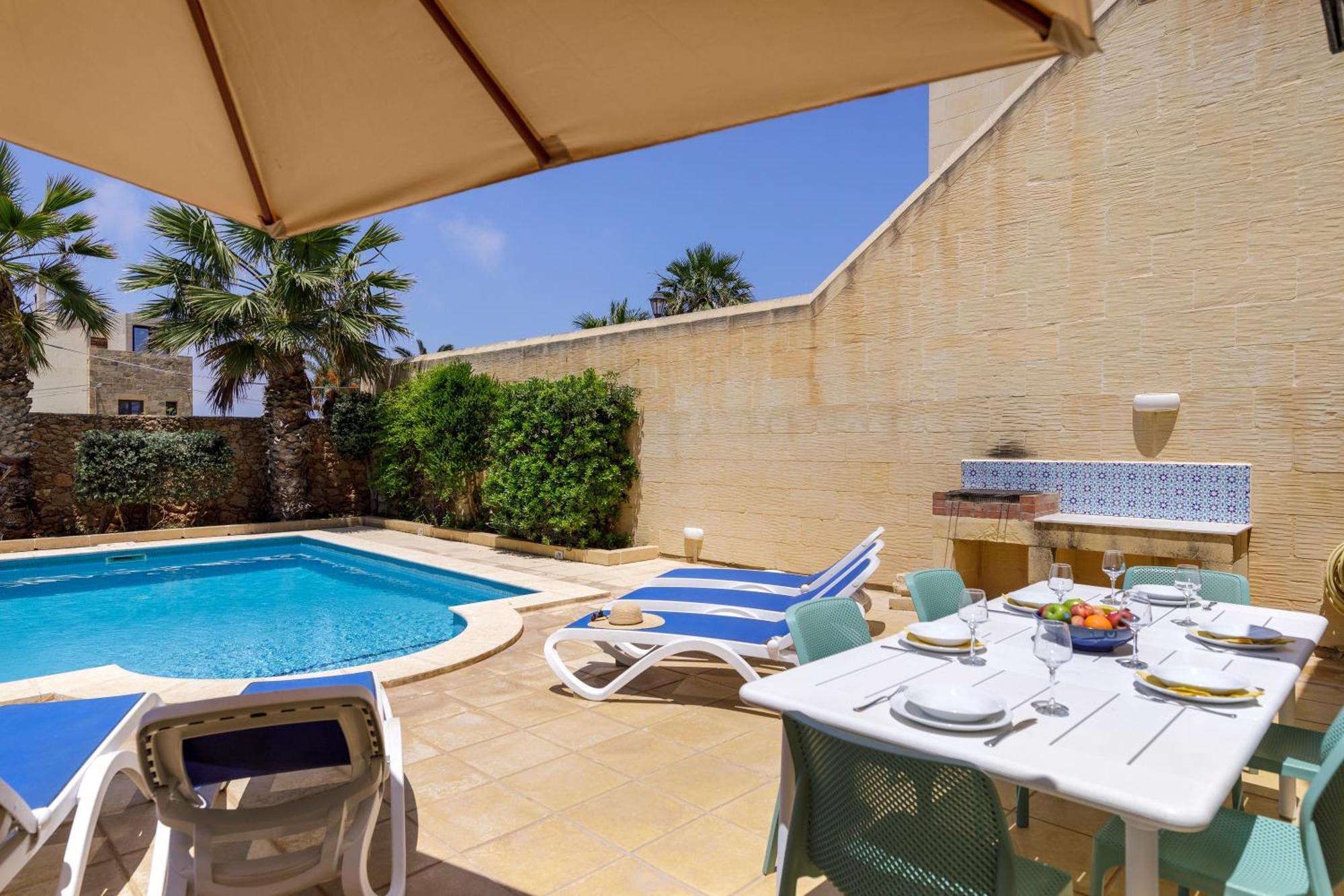 Dar Ta' Censina Villa With Private Pool Għasri Zewnętrze zdjęcie
