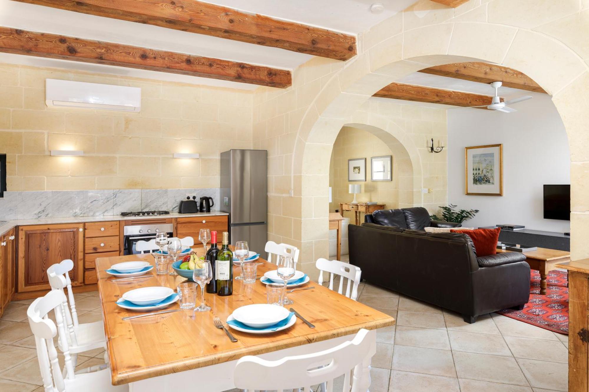 Dar Ta' Censina Villa With Private Pool Għasri Zewnętrze zdjęcie