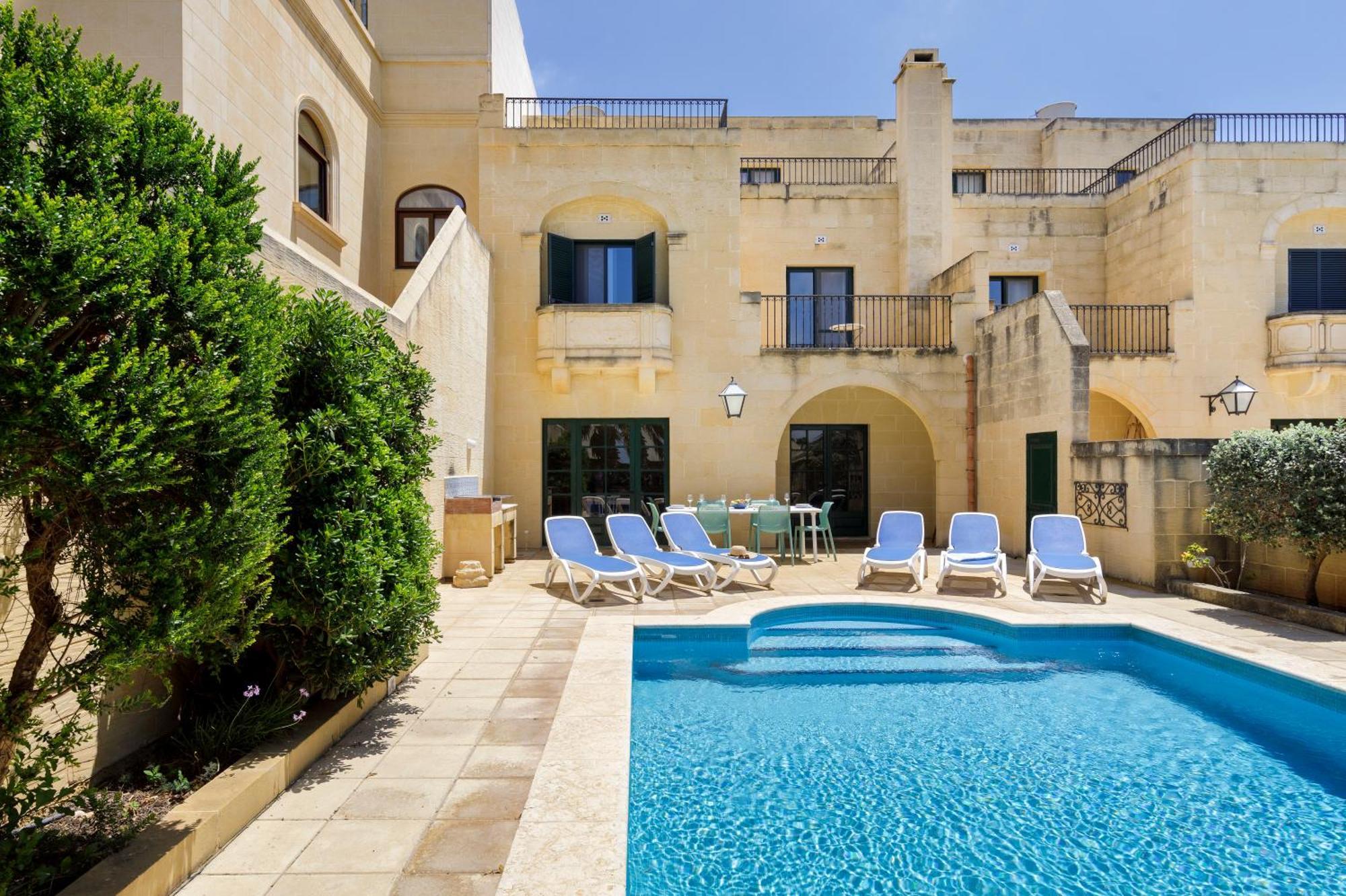 Dar Ta' Censina Villa With Private Pool Għasri Zewnętrze zdjęcie